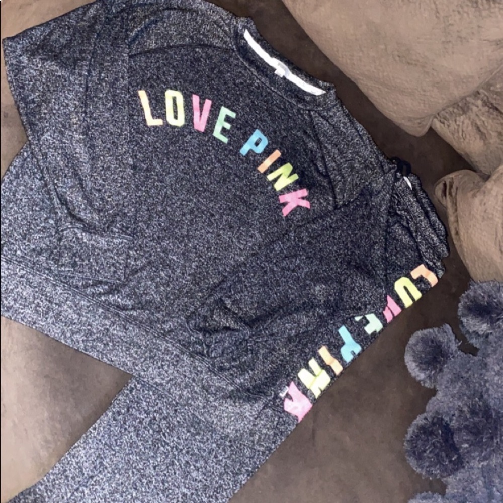 Victoria's Secret PINK Sweatsuit Sleepwear Small